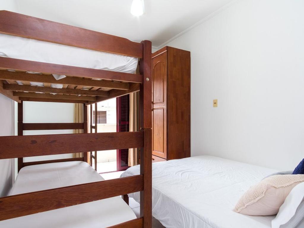 Apartamento Espacoso Com Ar Condicionado E Wi-Fi, A 100 Metros Da Praia - Edificio Estoril Ubatuba Εξωτερικό φωτογραφία