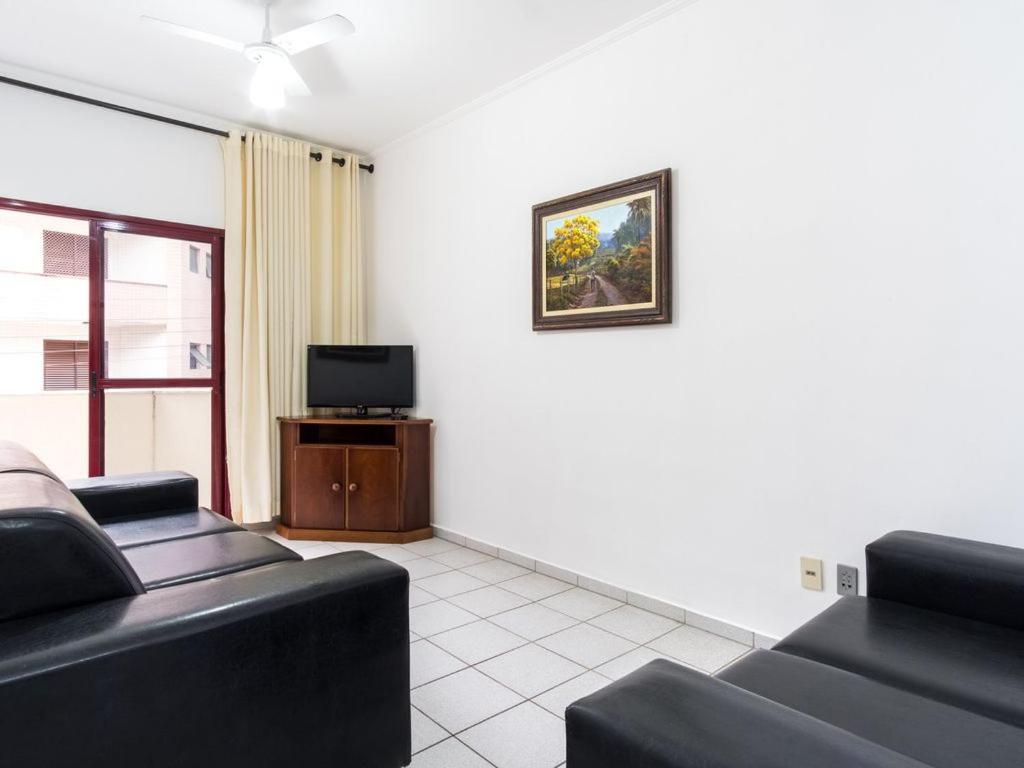 Apartamento Espacoso Com Ar Condicionado E Wi-Fi, A 100 Metros Da Praia - Edificio Estoril Ubatuba Εξωτερικό φωτογραφία